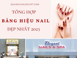 bảng hiệu nail