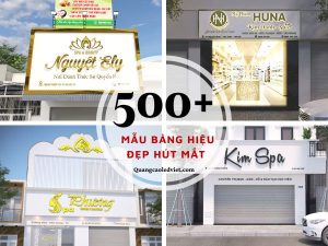 bảng hiệu spa