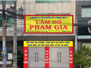 bảng hiệu cầm đồ