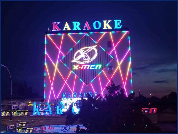 bảng hiệu karaoke led