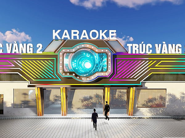 mẫu bảng hiệu karaoke