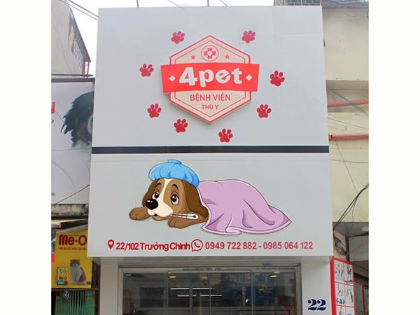 mẫu bảng hiệu pet shop thú cưng đẹp